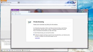 The Private Browsing in Firefox