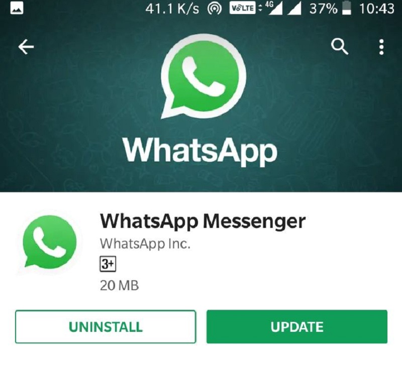 whatsapp security alert upgrade latest version download