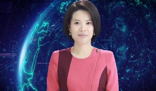 world's first AI based lady anchor