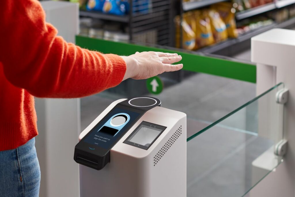 amazon hand scanner payment