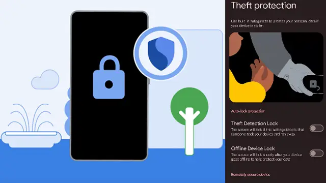 android theft protection