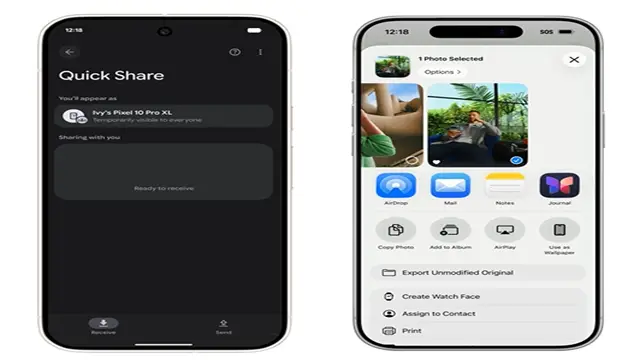 airdrop on android