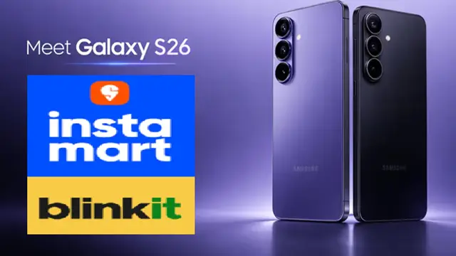 Samsung S26 on Swiggy